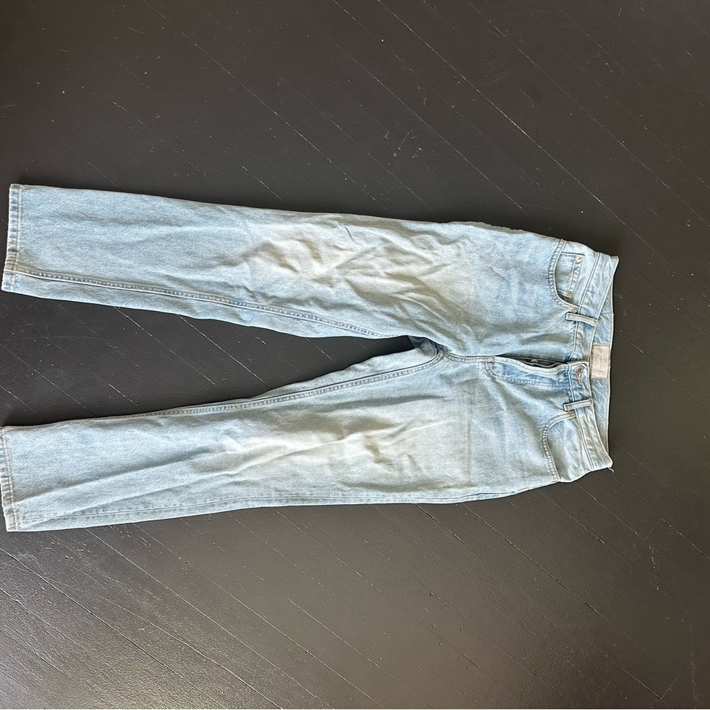 Everlane Women's Light Blue Straight Leg Jeans